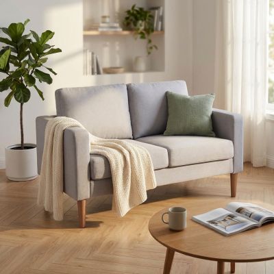 BOLT - divano in tessuto stile scandinavo