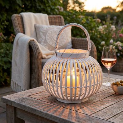 BRIGITTE - lanterna in vimini