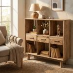PINUS - libreria con 6 ripiani