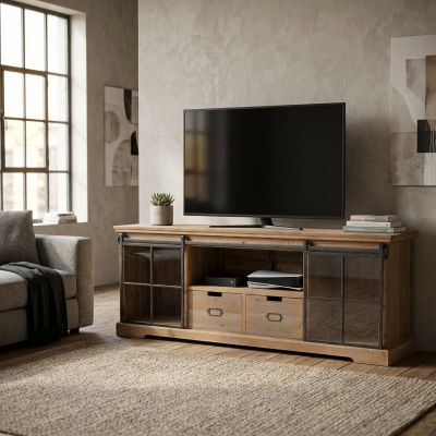 BERNADETTE - porta tv in legno