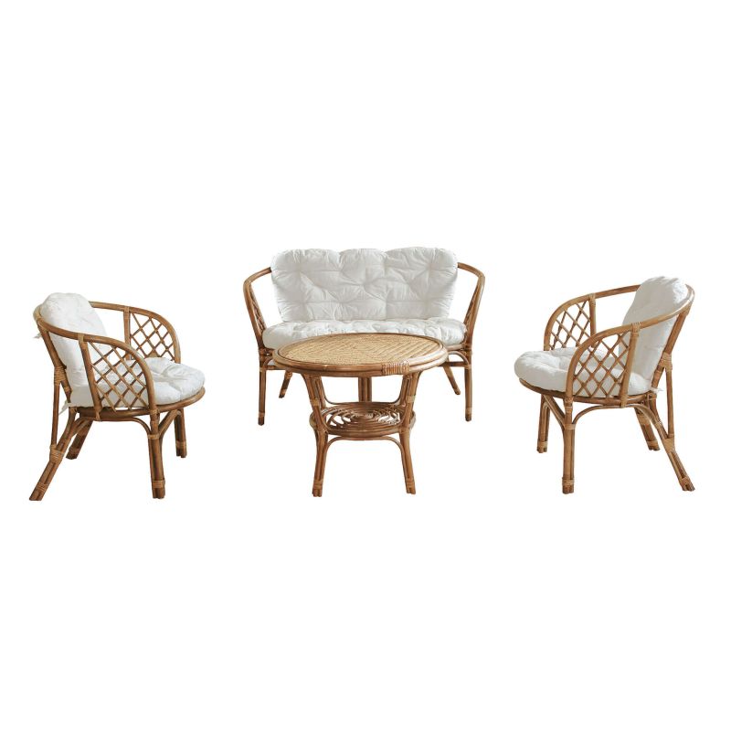 JERA - salotto da giardino in rattan