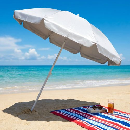 LIZY - ombrellone spiaggia palo alluminio 220/32