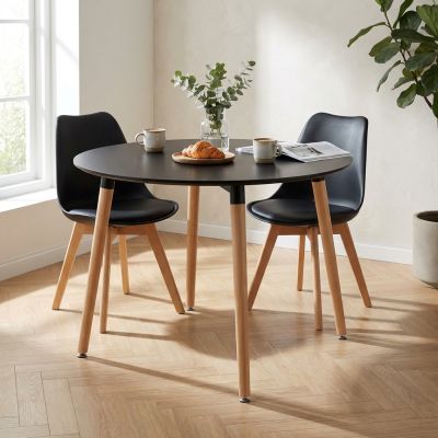 THOMAS - tavolo da pranzo scandinavo rotondo Ø 120