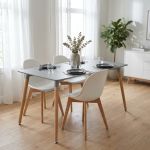THOMAS - tavolo da pranzo scandinavo 120x80