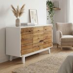 MATRIX - madia a due ante in legno
