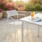 AVIIM - poltrona da giardino impilabile in ferro