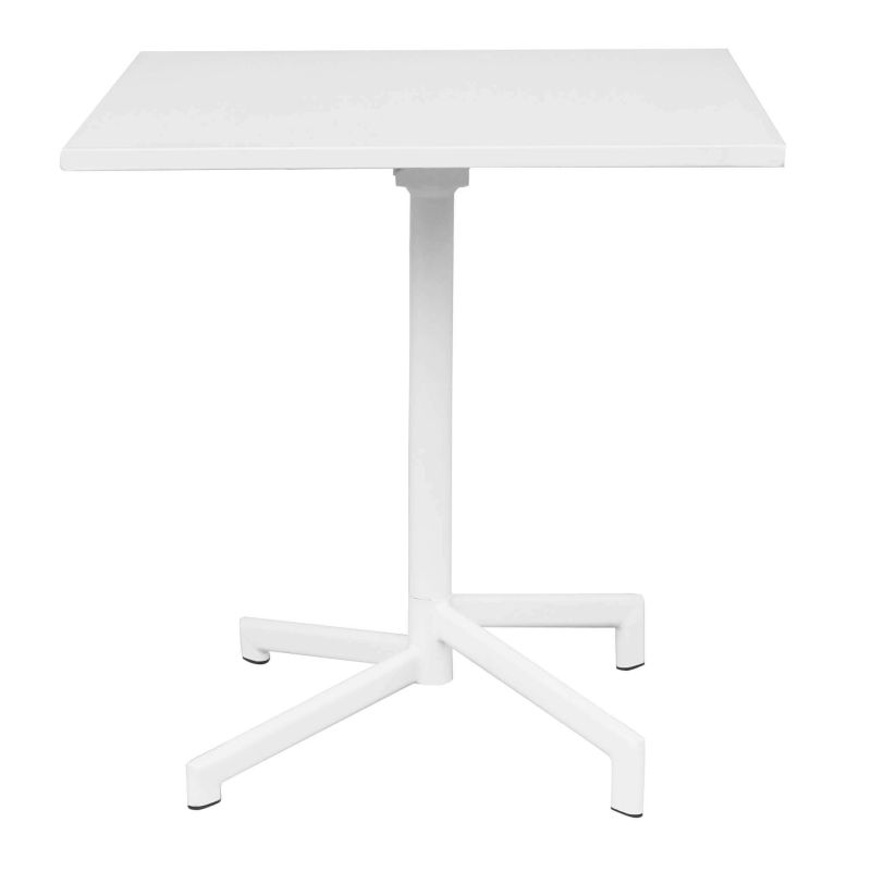 OPERA - set tavolo in alluminio cm 70 x 70 x 73 h con 2 poltrone Maris