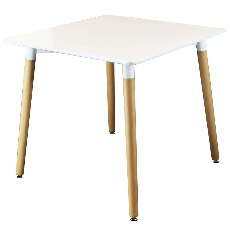 THOMAS - tavolo da pranzo scandinavo quadrato 80x80