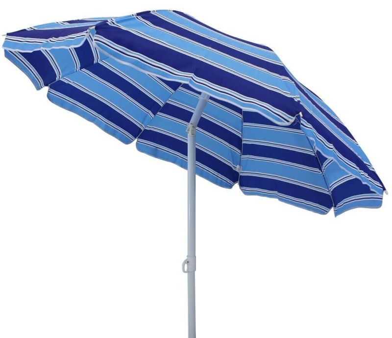 ombrellone da spiaggia tnt tondo 2 m / palo da 32 mm