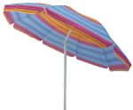 ombrellone da spiaggia poly tondo 2 m / palo da 32 mm