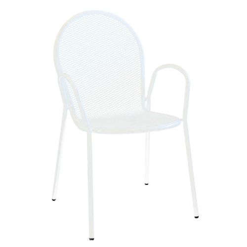 INDEX - set tavolo in metallo cm 80 x 80 x 73h con 2 poltrone Maris