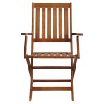 CAESAR - set tavolo in legno massiccio di acacia cm 150/200 x 90 x 78 h con 6 sedie e 2 poltrone Dresda