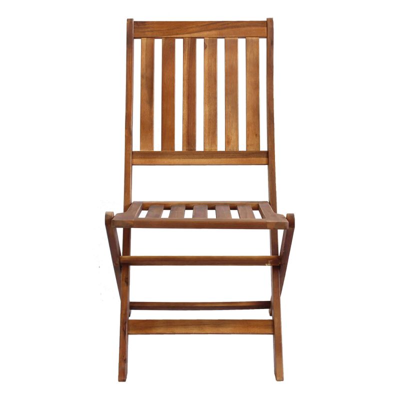 SOLEA - set tavolo in alluminio e teak cm 150 x 80 x 74 h con 4 sedie Dresda