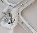 OPERA - set tavolo in alluminio cm 70 x 70 x 73 h con 2 poltrone Aviim