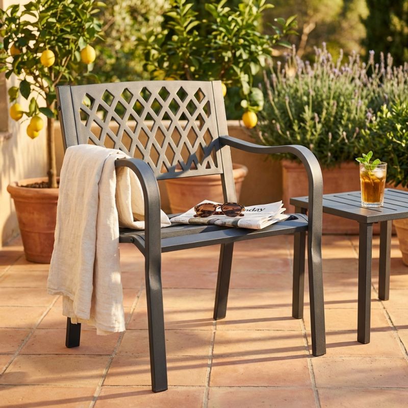 AMADO - poltrona da giardino in ferro