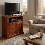 CONNELL - mobile porta tv in legno massello