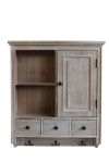 PENNY - pensile 1 anta e 3 cassetti shabby chic