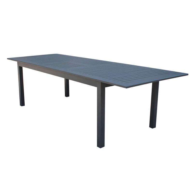 ARGENTUM - tavolo da giardino allungabile in alluminio da 220