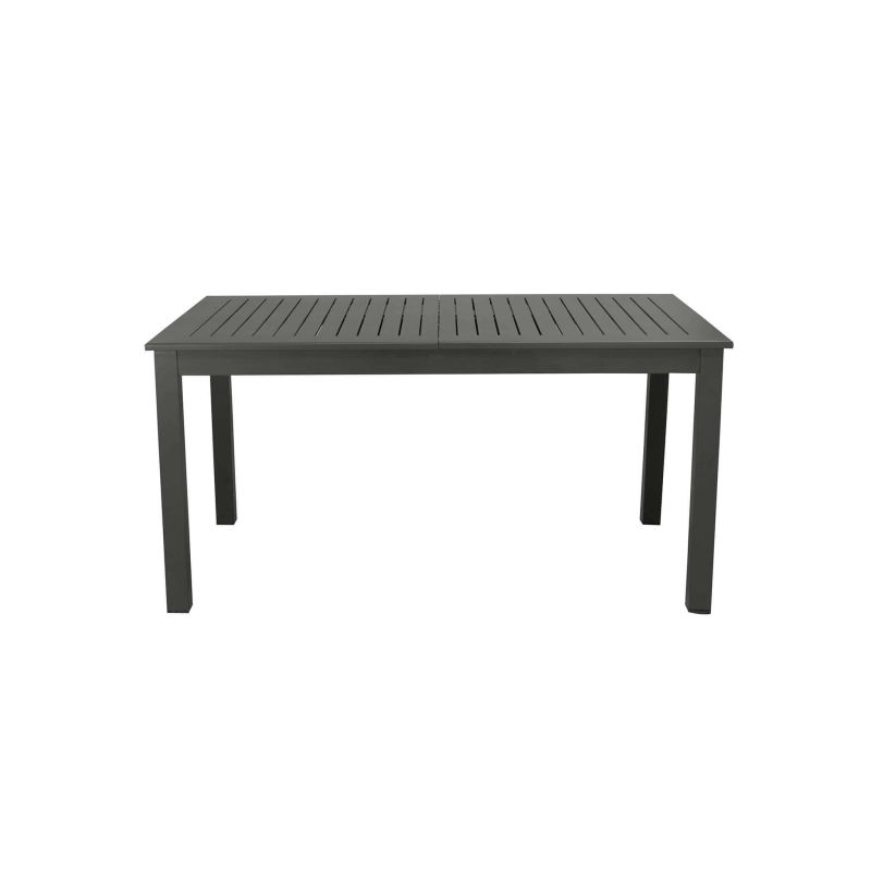 ARGENTUM - tavolo da giardino allungabile in alluminio da 150