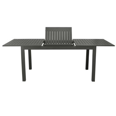 ARGENTUM - tavolo da giardino allungabile in alluminio da 150