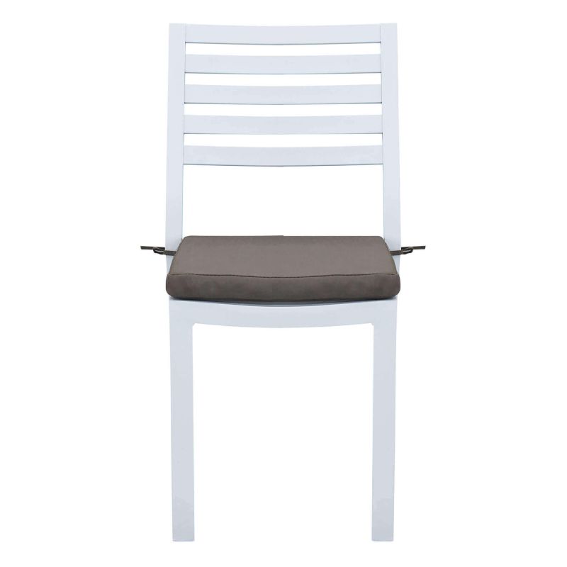 DEXTER - set tavolo in alluminio cm 200/300 x 100 x 74 h con 6 sedie Dexter