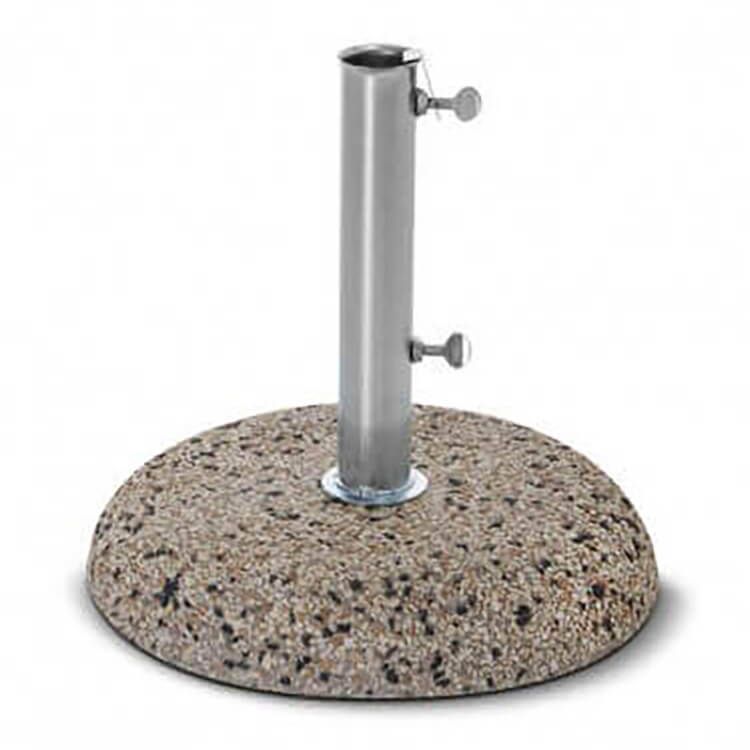 Base ombrellone palo centrale diametro tubo 58 mm