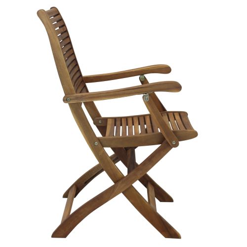 GENIUS - set tavolo in acacia massiccio cm 200/250/300 x 110 x 74 h con 8 sedie e 2 poltrone Mulier