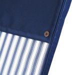 TOPPY - cuscino alto con doppia cucitura idrorepellente a righe