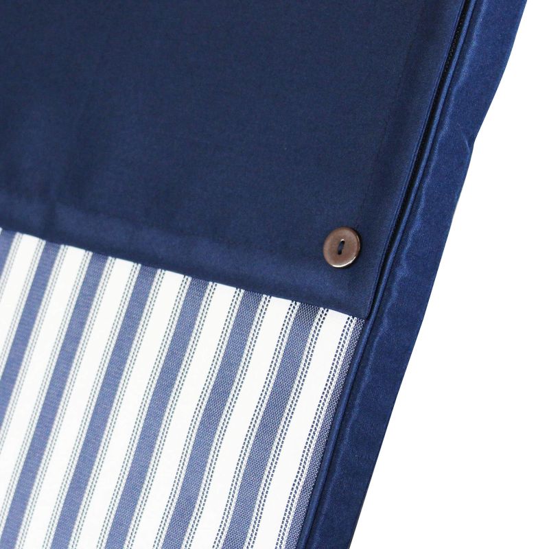 TOPPY - cuscino alto con doppia cucitura idrorepellente a righe